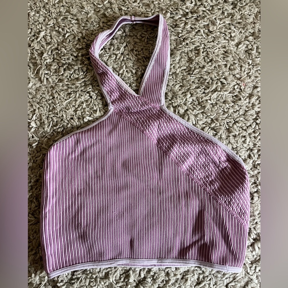 Urban Outfitters Out From Under Ribbed Halter Cropped Top